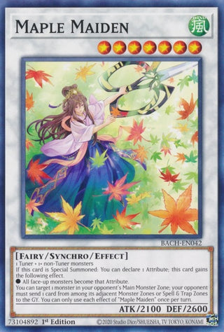 Maple Maiden (42) (BACH) - YuGiOh Single