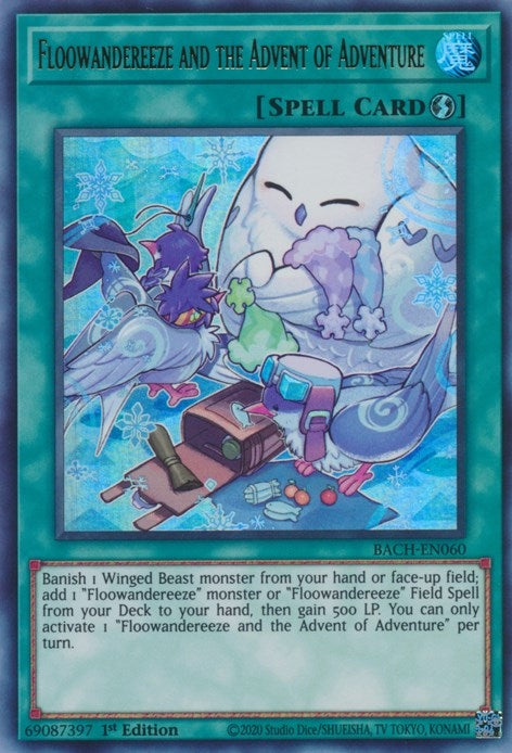 Floowandereeze and the Advent of Adventure (60) (BACH) - YuGiOh Single