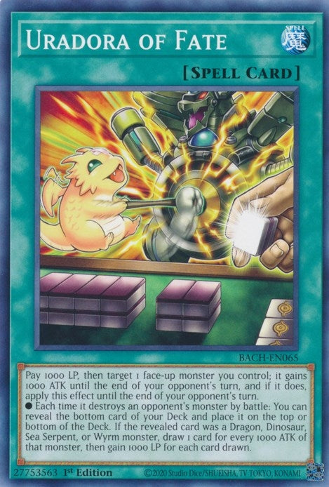 Uradora of Fate (65) (BACH) - YuGiOh Single