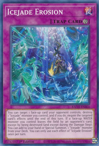 Icejade Erosion (66) (BACH) - YuGiOh Single