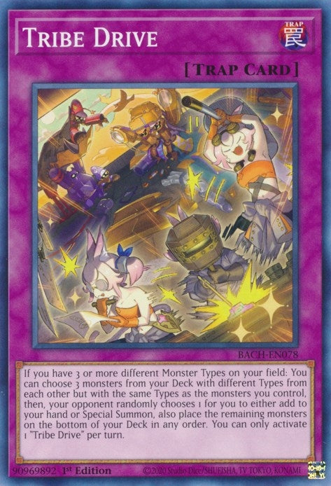 Tribe Drive (78) (BACH) - YuGiOh Single