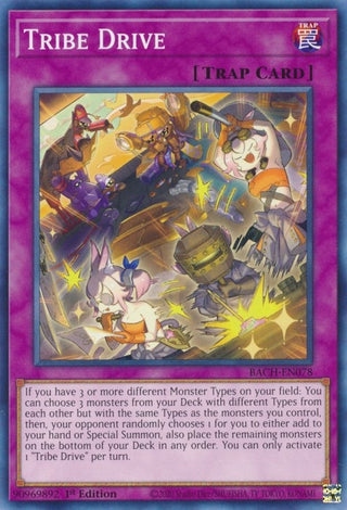 Tribe Drive (78) (BACH) - YuGiOh Single