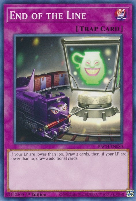 End of the Line (80) (BACH) - YuGiOh Single