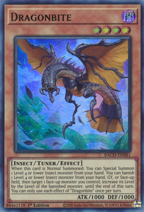Dragonbite (81) (BACH) - YuGiOh Single