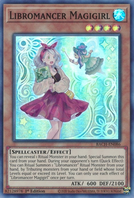 Libromancer Magigirl (86) (BACH) - YuGiOh Single