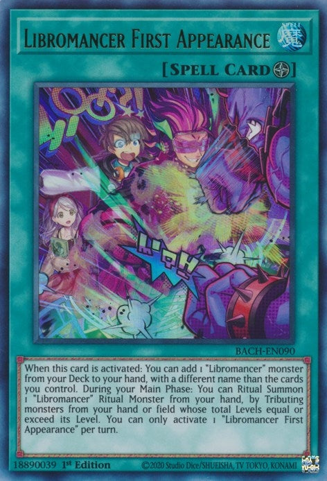 Libromancer First Appearance (90) (BACH) - YuGiOh Single