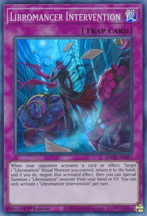 Libromancer Intervention (91) (BACH) - YuGiOh Single