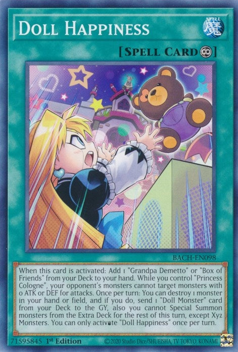 Doll Happiness (98) (BACH) - YuGiOh Single