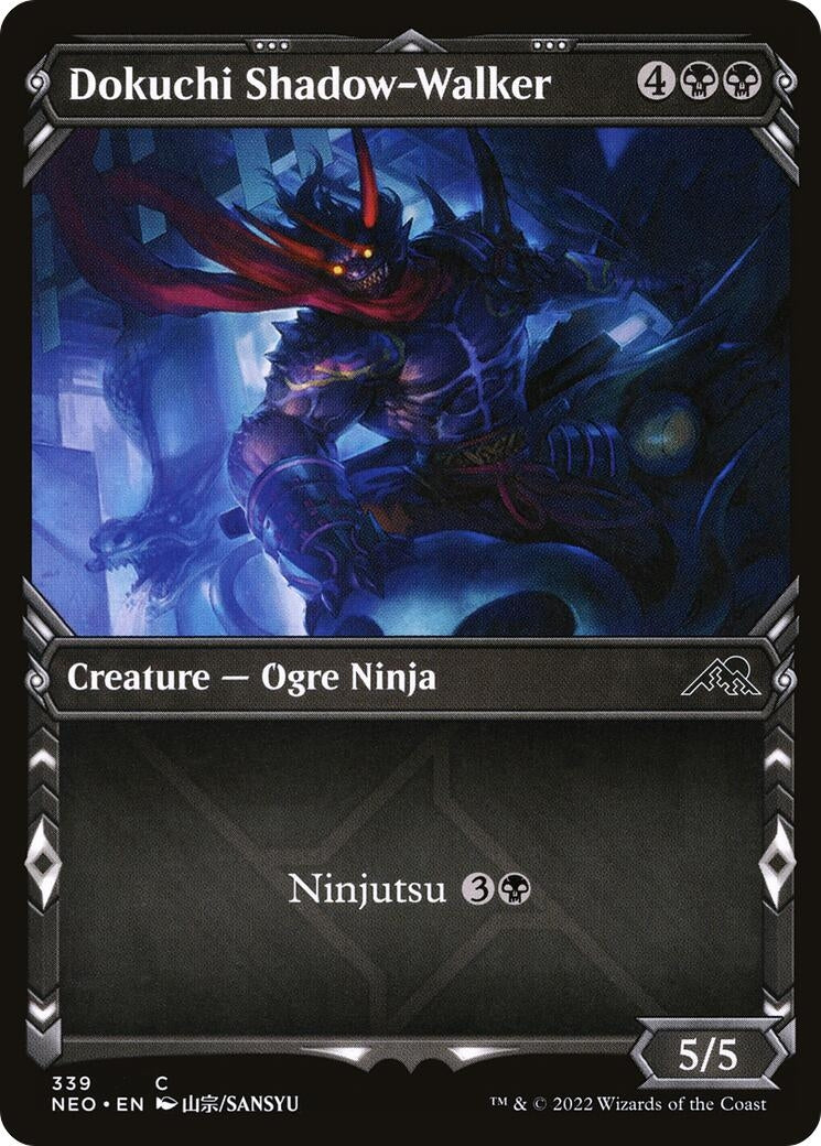 Dokuchi Shadow-Walker (Showcase) (339) [NEO] - MTG Single