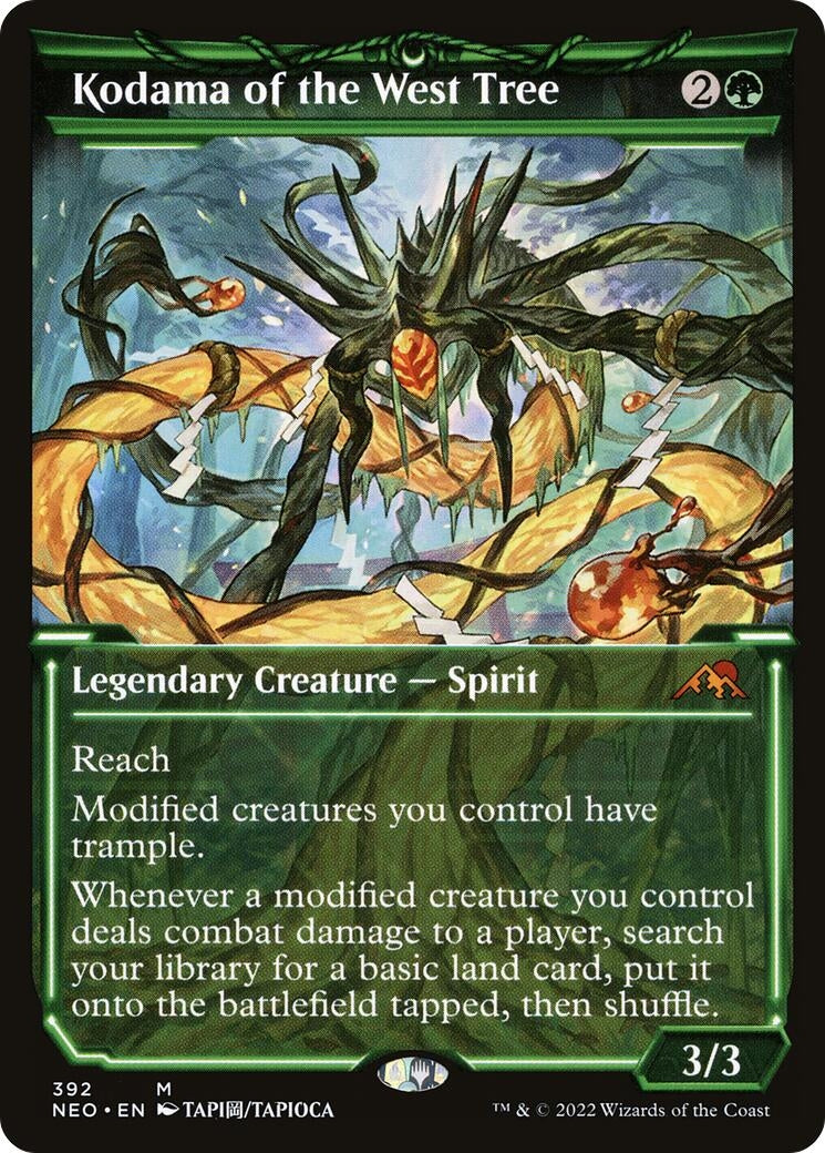 Kodama of the West Tree (Showcase) (392) [NEO] - MTG Single