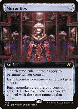 Mirror Box (Extended Art) (498) [NEO] - MTG Single
