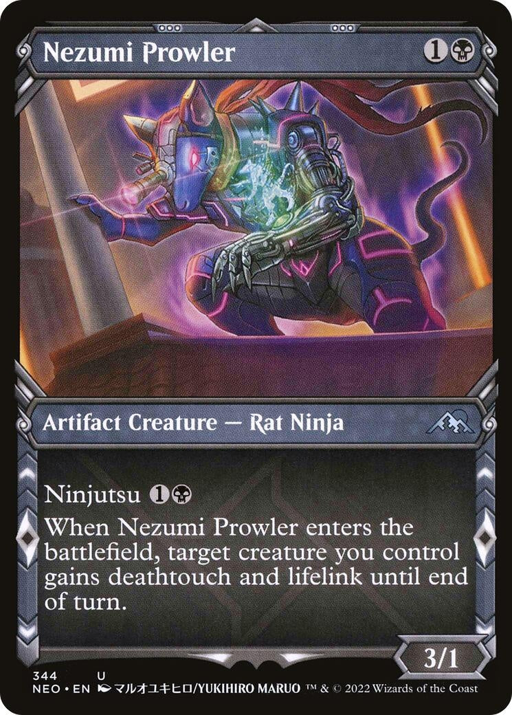 Nezumi Prowler (Showcase) (344) [NEO] - MTG Single