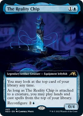 The Reality Chip (Extended Art) (449) [NEO] - MTG Single