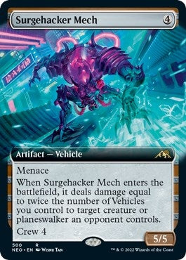 Surgehacker Mech (Extended Art) (500) [NEO] - MTG Single