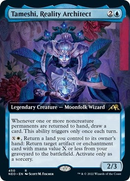 Tameshi Reality Architect (Extended Art) (450) [NEO] - MTG Single