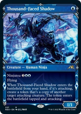 Thousand-Faced Shadow (Showcase) (337) [NEO] - MTG Single