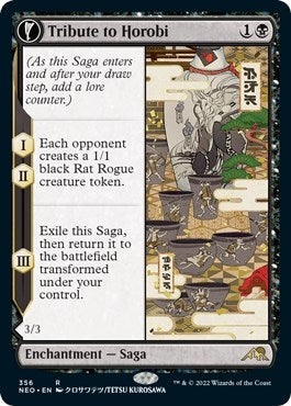 Tribute to Horobi (Showcase) (356) [NEO] - MTG Single