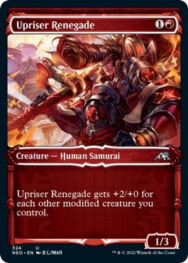 Upriser Renegade (Showcase) (324) [NEO] - MTG Single