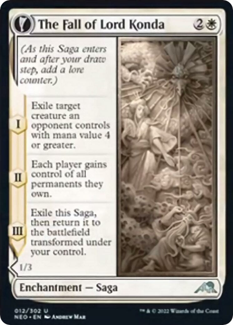 The Fall of Lord Konda (12) [NEO] - MTG Single