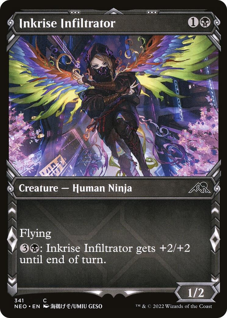 Inkrise Infiltrator (Showcase) (341) [NEO] - MTG Single