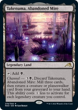 Takenuma Abandoned Mire (278) [NEO] - MTG Single