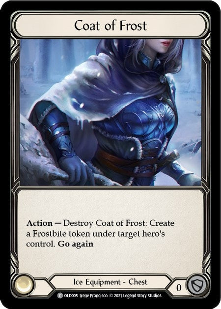 Coat of Frost (5) [OLD] - Flesh and Blood TCG Single