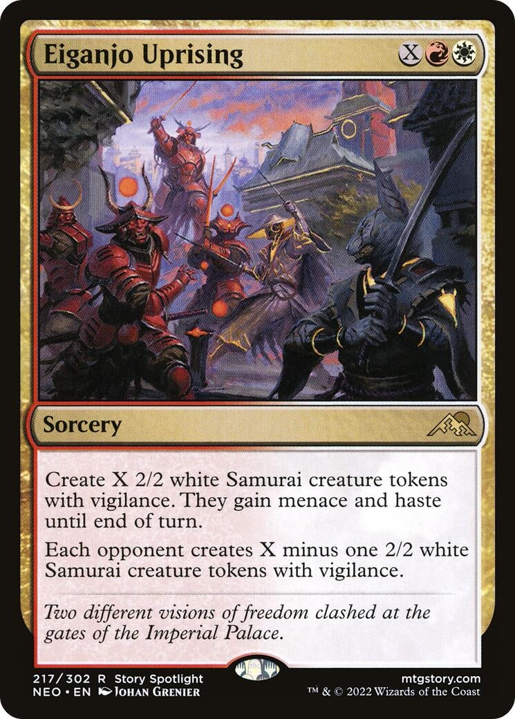 Eiganjo Uprising (217) [NEO] - MTG Single