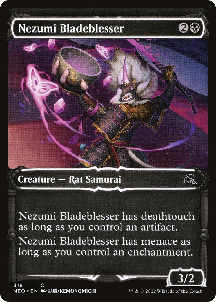 Nezumi Bladeblesser (Showcase) (318) [NEO] - MTG Single