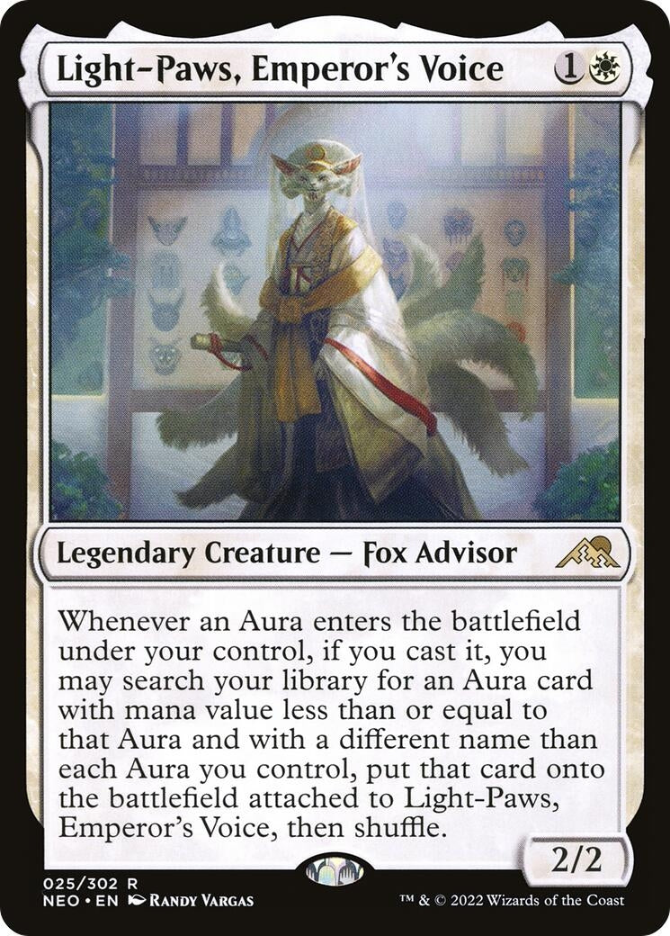 Light-Paws Emperor’s Voice (25) [NEO] - MTG Single