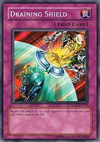 Draining Shield (37) (SDRL) - YuGiOh Single