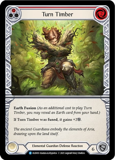 Turn Timber (Red) (19) [OLD] - Flesh and Blood TCG Single