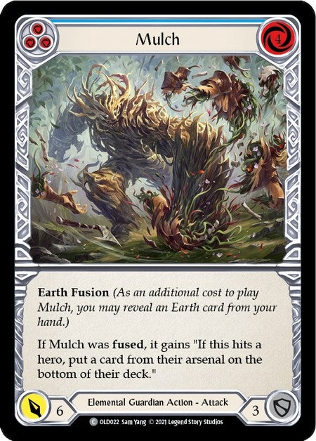 Mulch (Blue) (22) [OLD] - Flesh and Blood TCG Single