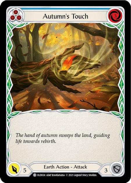 Autumn’s Touch (Blue) (24) [OLD] - Flesh and Blood TCG Single