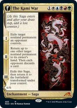 The Kami War (Extended Art) (489) [NEO] - MTG Single