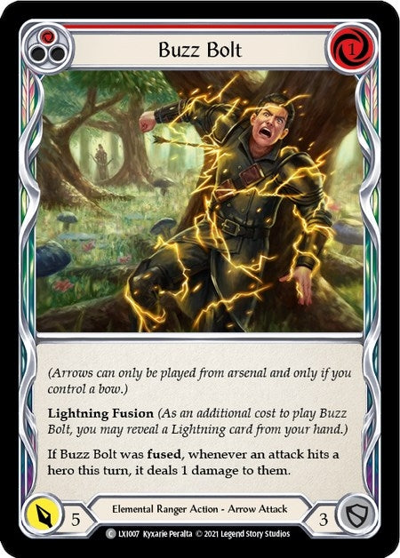 Buzz Bolt (Red) (7) [LXI] - Flesh and Blood TCG Single