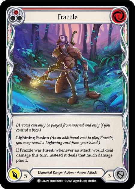 Frazzle (Red) (9) [LXI] - Flesh and Blood TCG Single