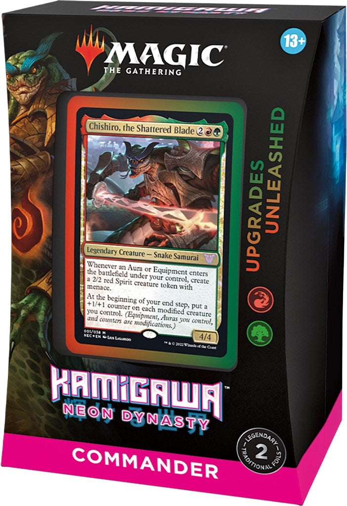 Kamigawa: Neon Dynasty Commander Deck - Upgrades Unleashed [NEC] - MTG Sealed