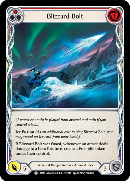 Blizzard Bolt (Red) (22) [LXI] - Flesh and Blood TCG Single