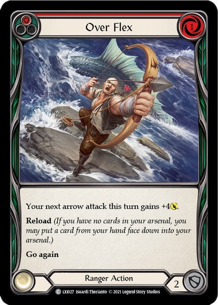 Over Flex (Red) (27) [LXI] - Flesh and Blood TCG Single