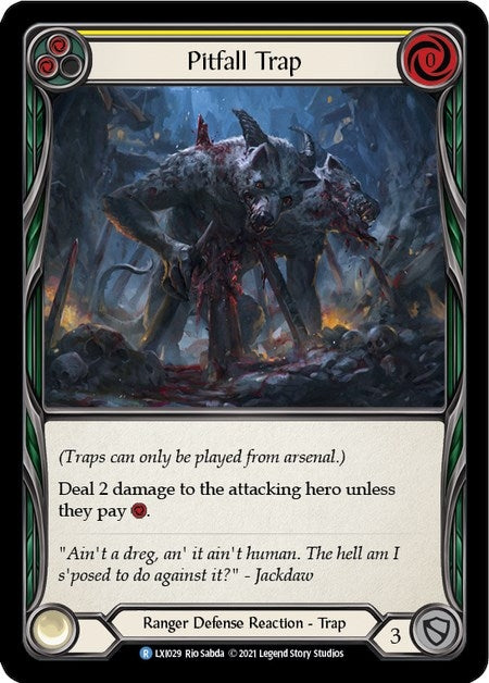 Pitfall Trap (29) [LXI] - Flesh and Blood TCG Single