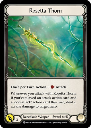 Rosetta Thorn (4) [BRI] - Flesh and Blood TCG Single