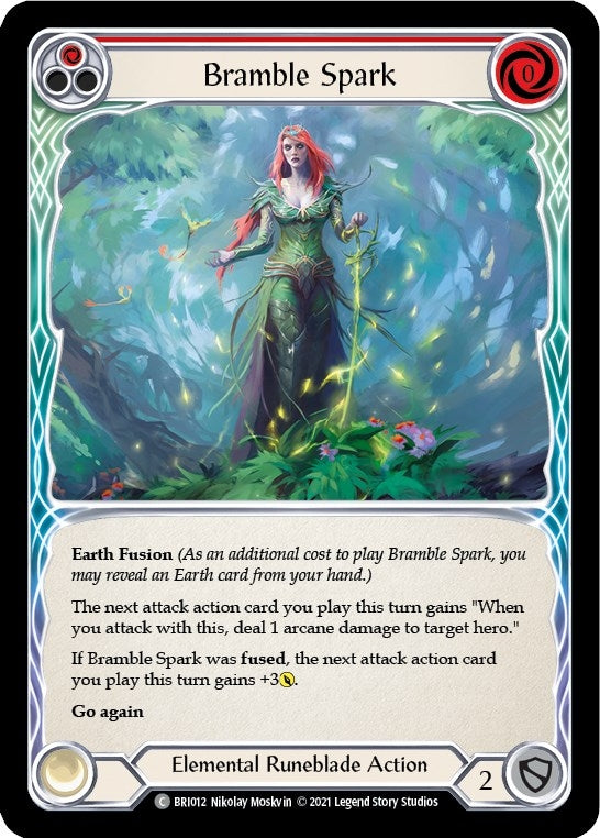 Bramble Spark (Red) (12) [BRI] - Flesh and Blood TCG Single
