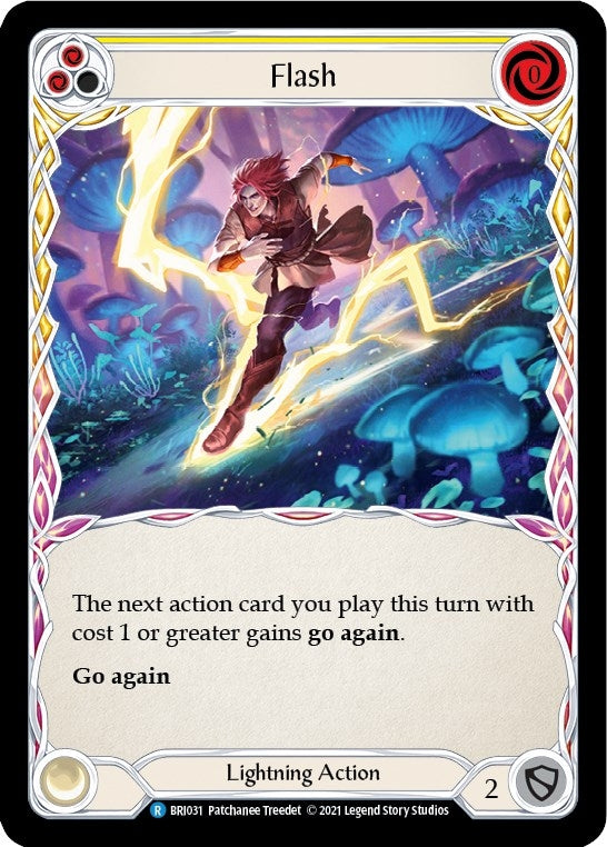 Flash (Yellow) (31) [BRI] - Flesh and Blood TCG Single
