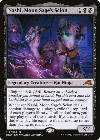 Nashi Moon Sage’s Scion (114) [NEO] - MTG Single