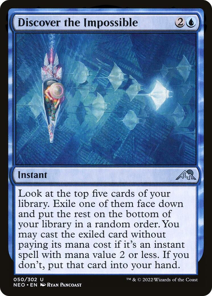 Discover the Impossible (50) [NEO] - MTG Single
