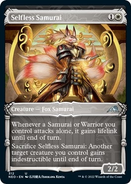 Selfless Samurai (Showcase) (312) [NEO] - MTG Single