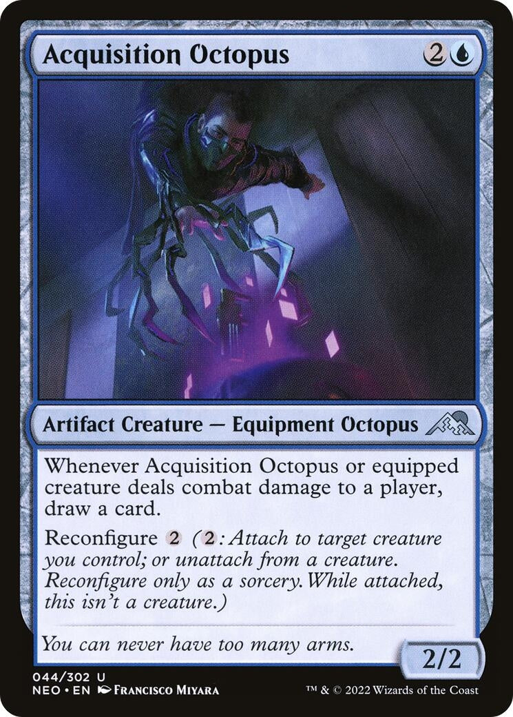 Acquisition Octopus (44) [NEO] - MTG Single
