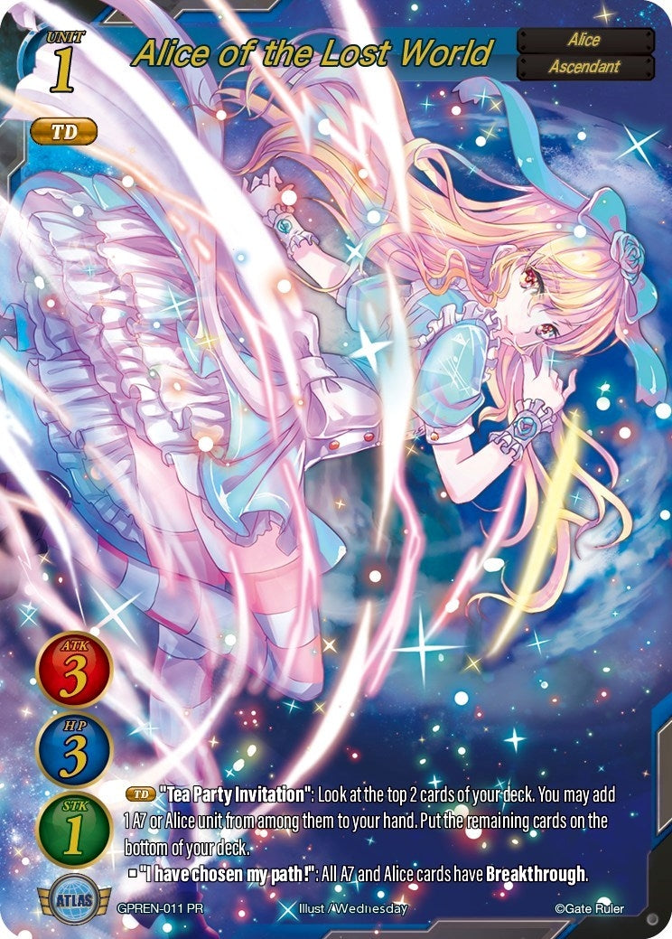 Alice of the Lost World (11) [GPR] - Gate Ruler Single