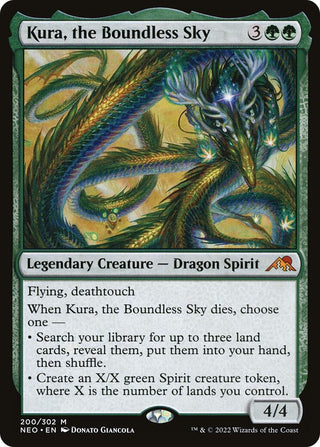 Kura the Boundless Sky (200) [NEO] - MTG Single