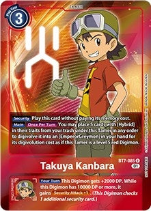 Takuya Kanbara (Box Topper) (7085) [BT07] - Digimon Card Game Single